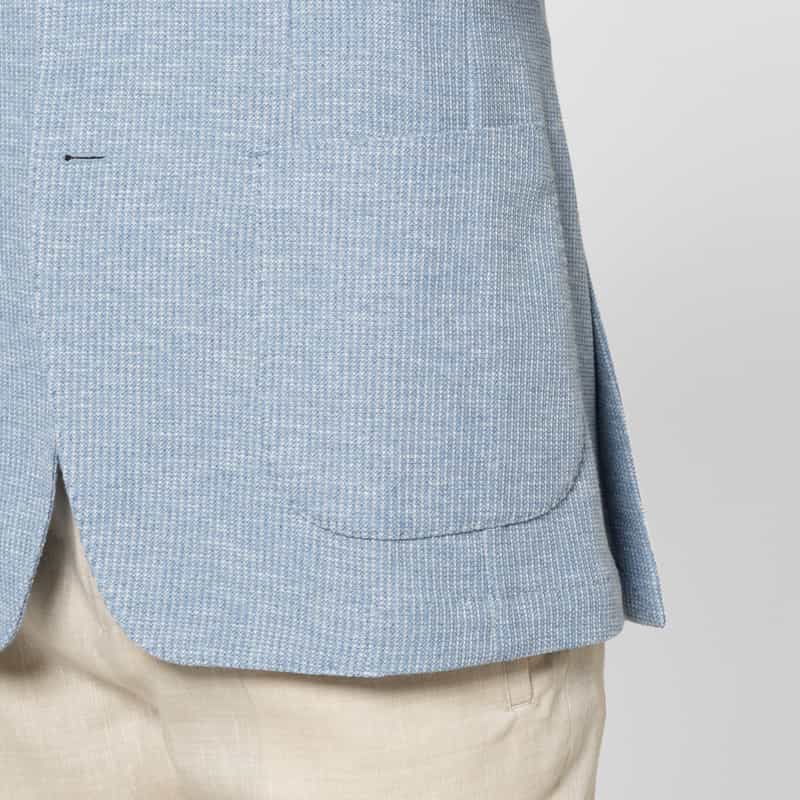 BRERAS BRERAS＜ブラレス＞ テーラードジャケット"VENEZIA" LIGHT BLUE