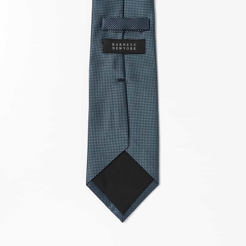 BARNEYS NEW YORK ソリッドタイ BLUE