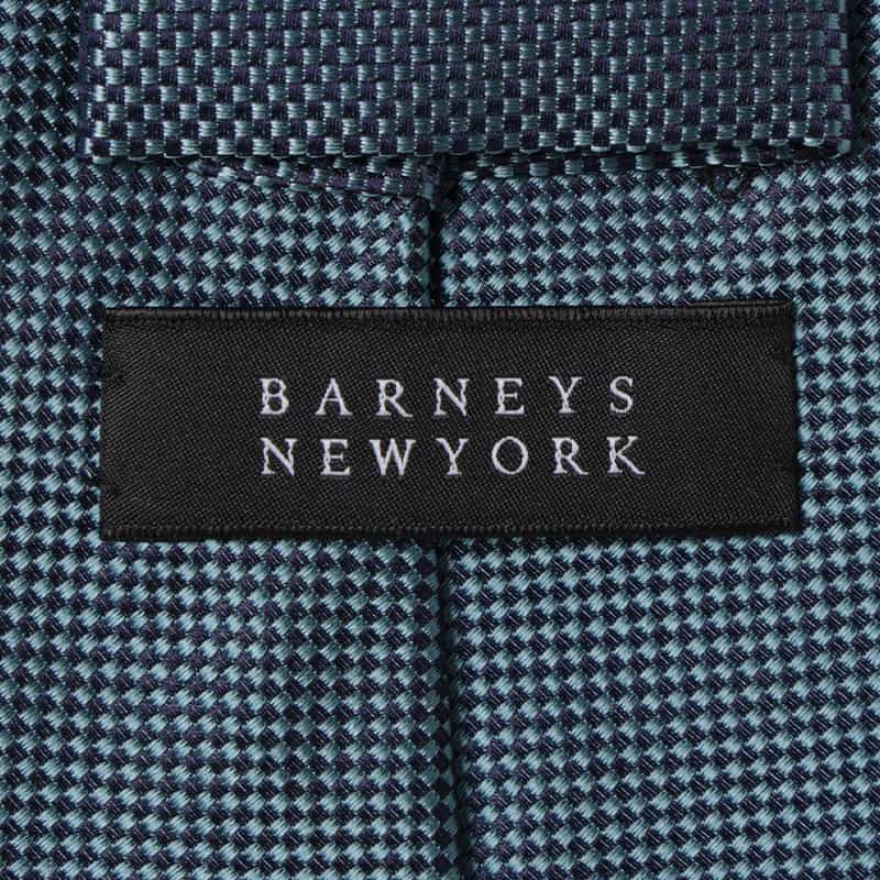BARNEYS NEW YORK ソリッドタイ BLUE