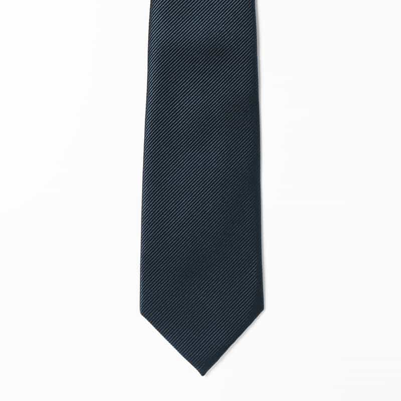 BARNEYS NEW YORK ソリッドタイ BLUE