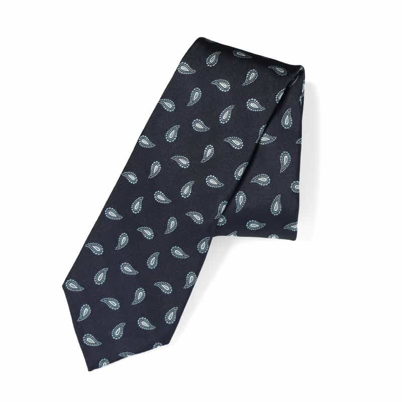 ペイズリー柄タイ