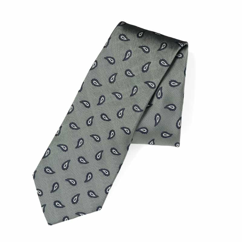 ペイズリー柄タイ