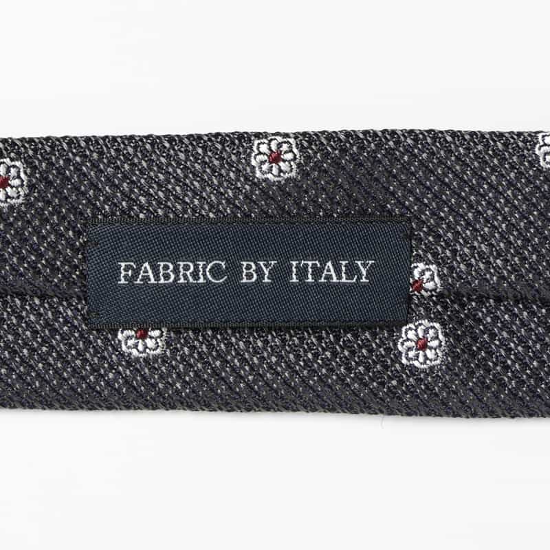 BARNEYS NEW YORK 小紋柄タイ GRAY