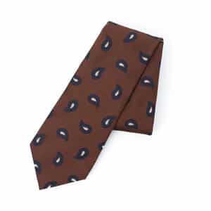 ペイズリー柄タイ