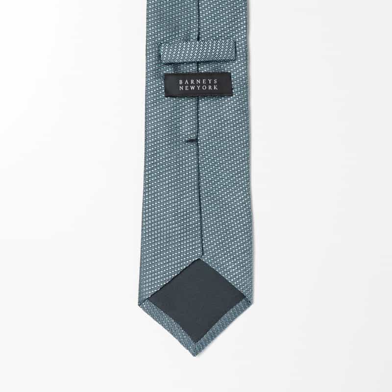 BARNEYS NEW YORK ソリッドタイ BLUE