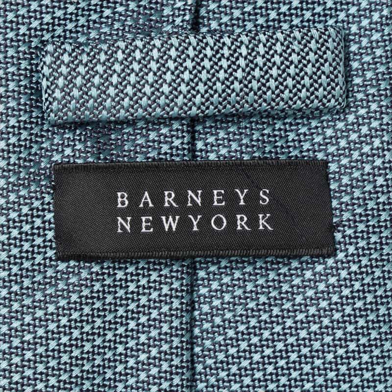 BARNEYS NEW YORK ソリッドタイ BLUE