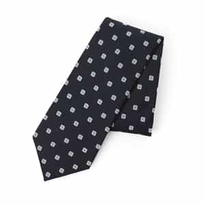 スクエア柄タイ