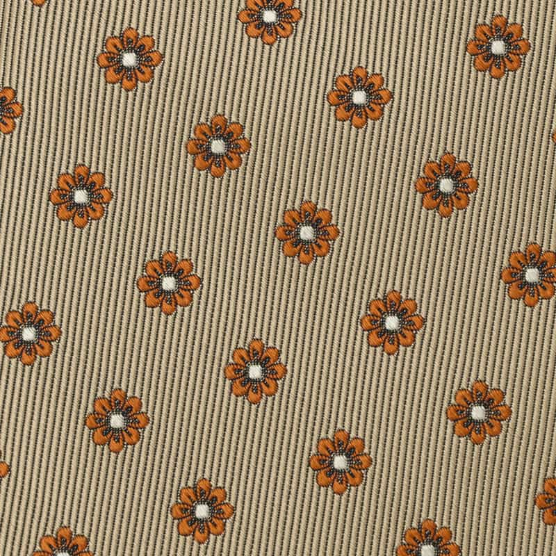 BARNEYS NEW YORK 小紋柄タイ BEIGE