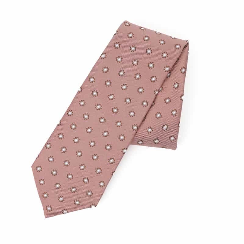 BARNEYS NEW YORK 小紋柄タイ PINK