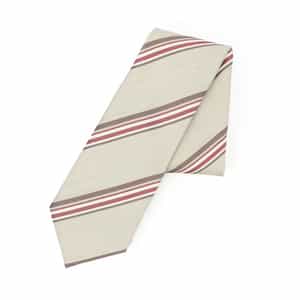 ストライプ柄タイ