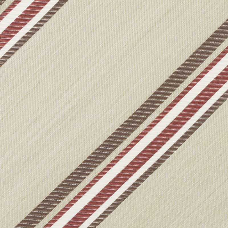 BARNEYS NEW YORK ストライプ柄タイ BEIGE