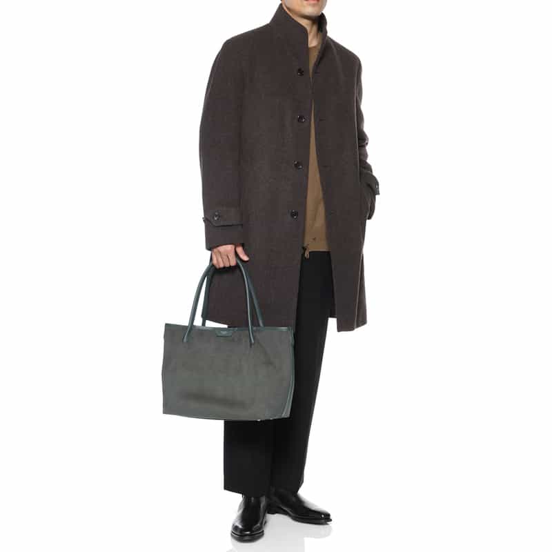 PELLE MORBIDA PELLE MORBIDA＜ペッレ モルビダ＞ バーニーズ　ニューヨーク限定 トートバッグ DARK GRAY