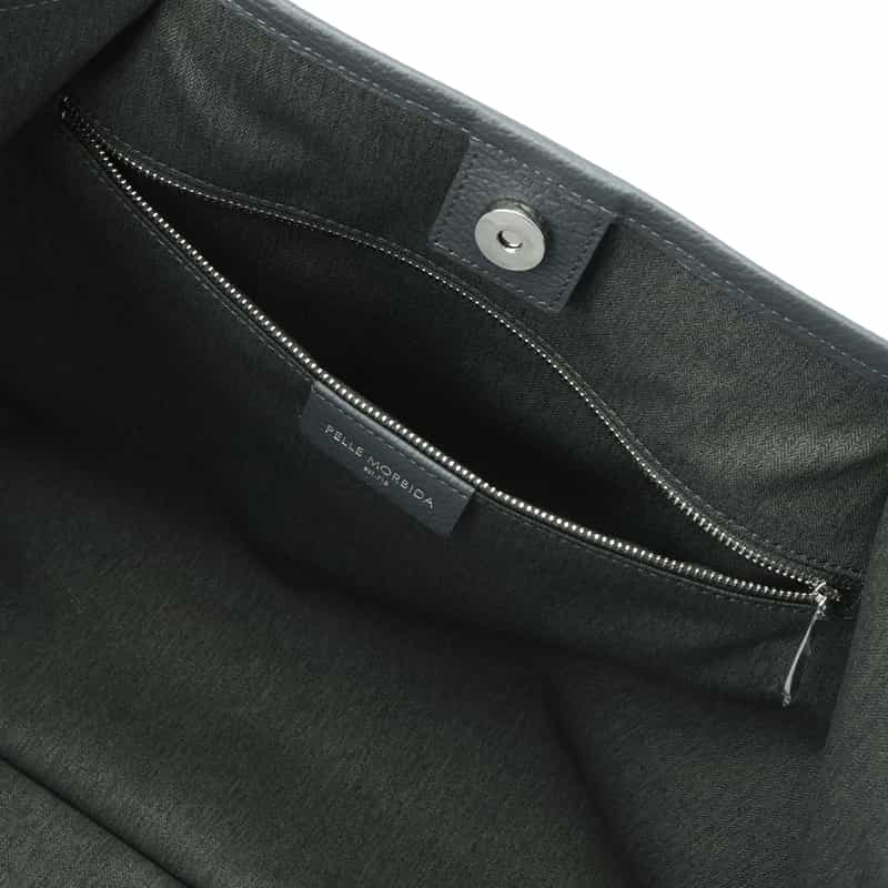 PELLE MORBIDA PELLE MORBIDA＜ペッレ モルビダ＞ バーニーズ　ニューヨーク限定 トートバッグ DARK GRAY