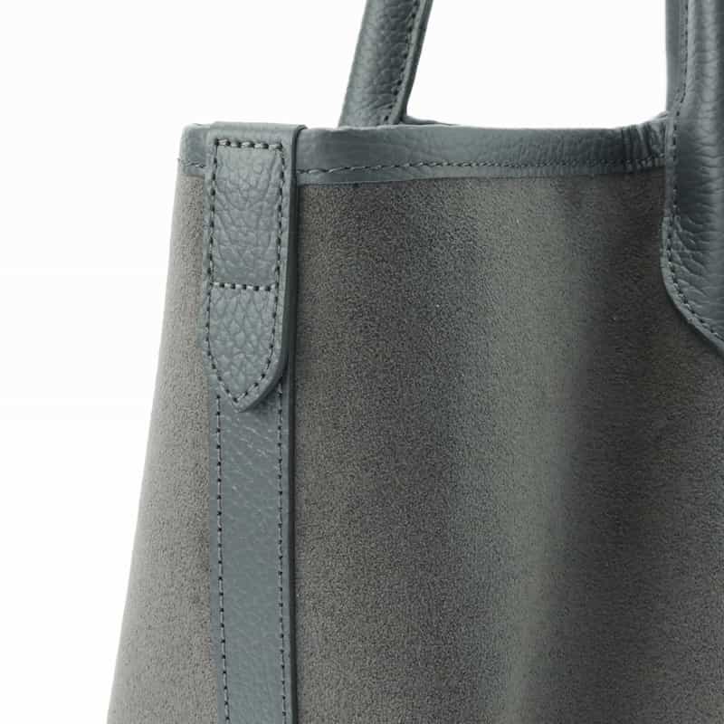 PELLE MORBIDA PELLE MORBIDA＜ペッレ モルビダ＞ バーニーズ　ニューヨーク限定 トートバッグ DARK GRAY