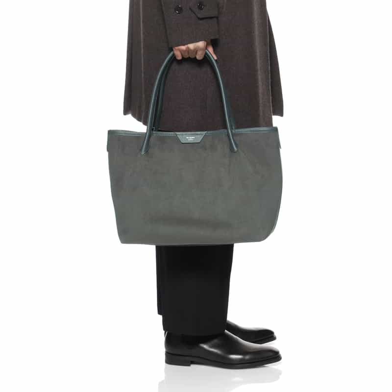 PELLE MORBIDA PELLE MORBIDA＜ペッレ モルビダ＞ バーニーズ　ニューヨーク限定 トートバッグ DARK GRAY