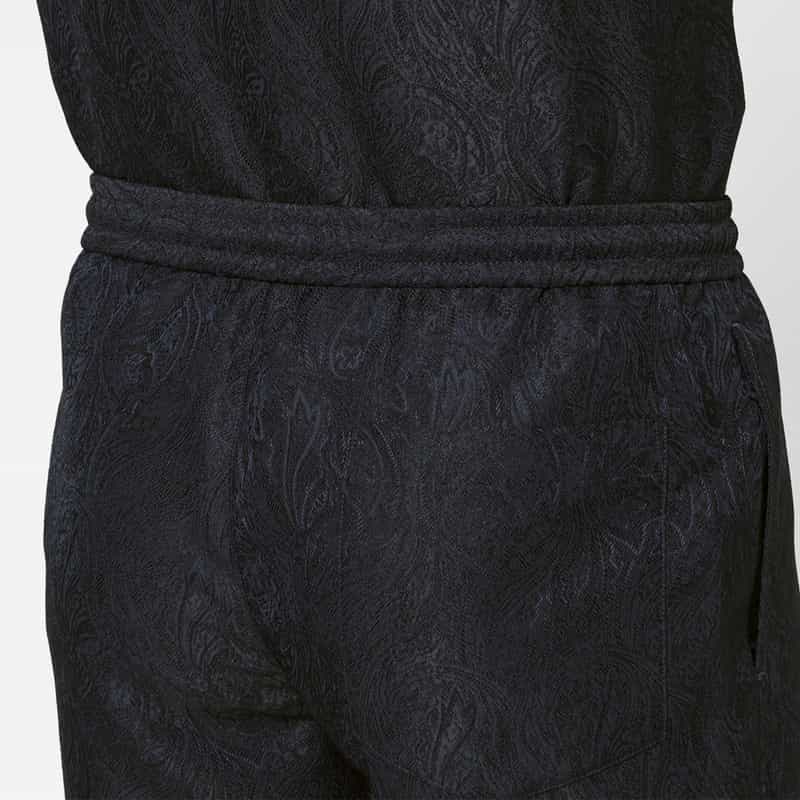 BARNEYS NEW YORK セットアップ ペイズリー柄ショーツ NAVY