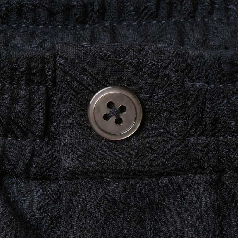 BARNEYS NEW YORK セットアップ ペイズリー柄ショーツ NAVY