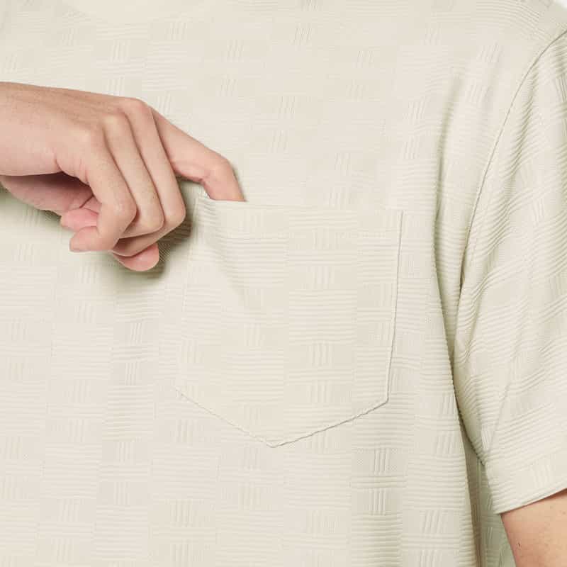 BARNEYS NEW YORK ポケット付きTシャツ WHITE