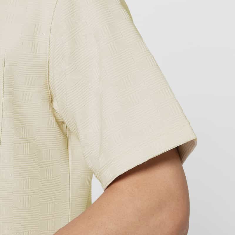 BARNEYS NEW YORK ポケット付きポロシャツ WHITE