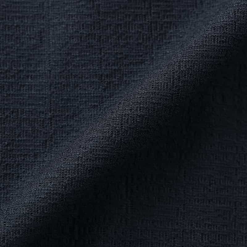 BARNEYS NEW YORK レース素材カジュアルシャツ NAVY