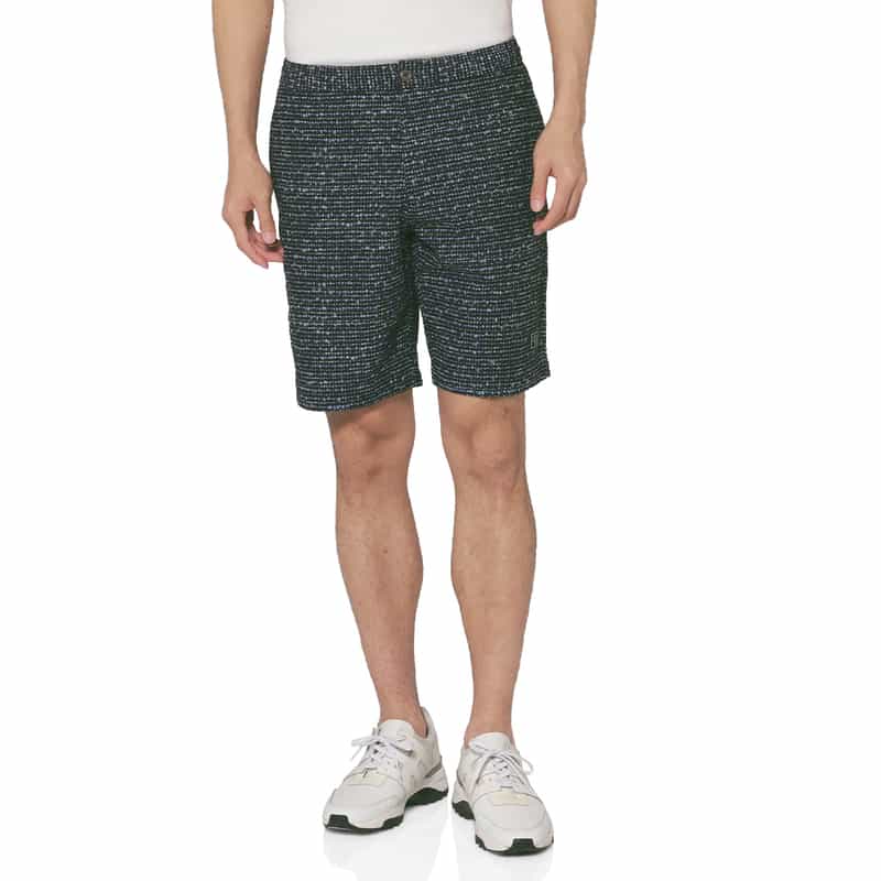 シアサッカー素材リントン柄ショーツ