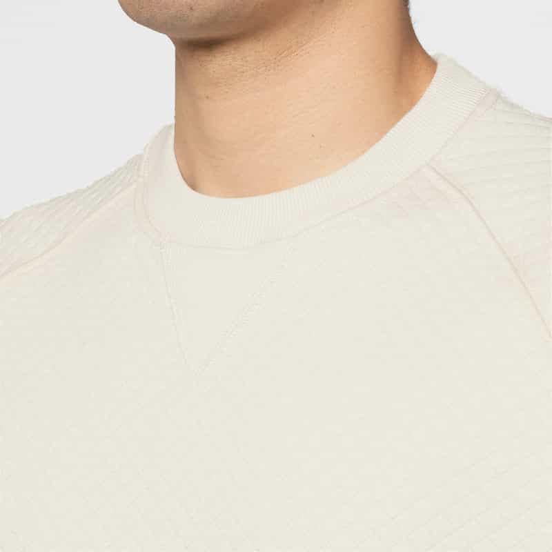 BARNEYS NEW YORK ショートスリーブスウェットプルオーバー BEIGE