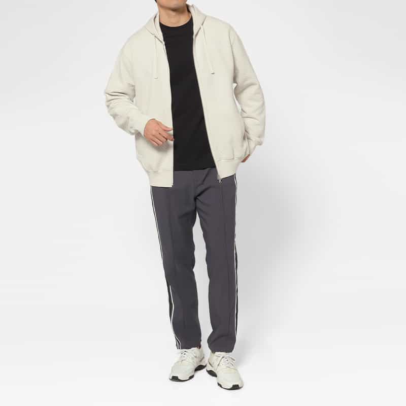 BARNEYS NEW YORK ジップアップパーカー BEIGE