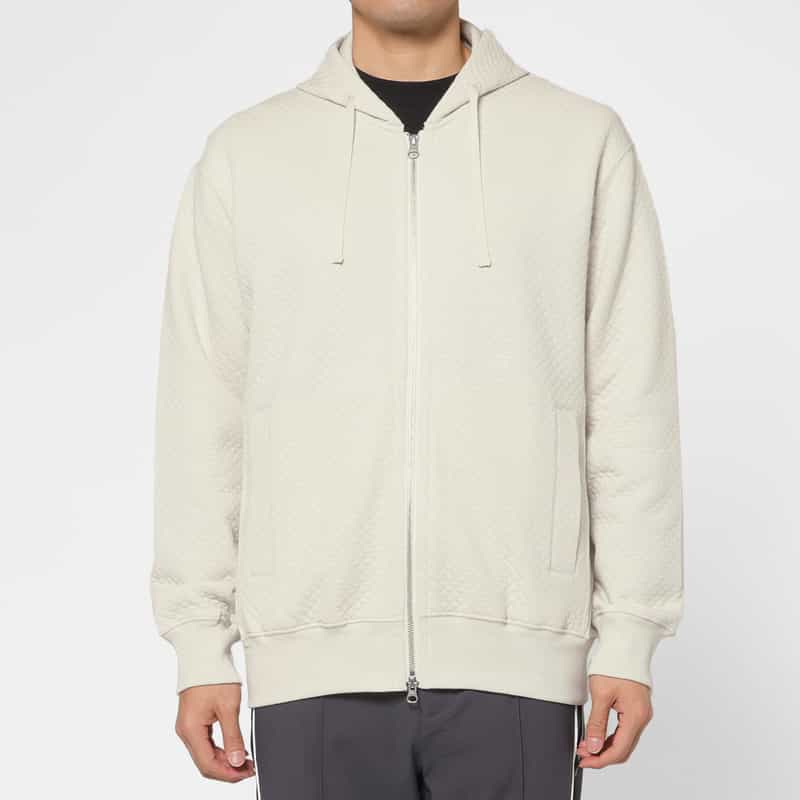 BARNEYS NEW YORK ジップアップパーカー BEIGE