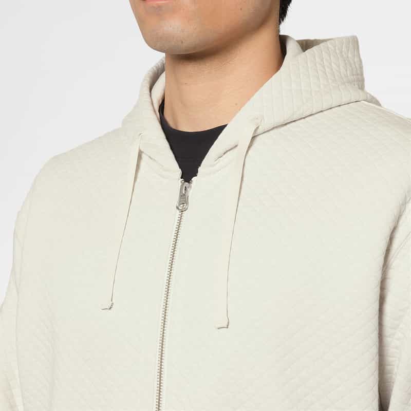 BARNEYS NEW YORK ジップアップパーカー BEIGE