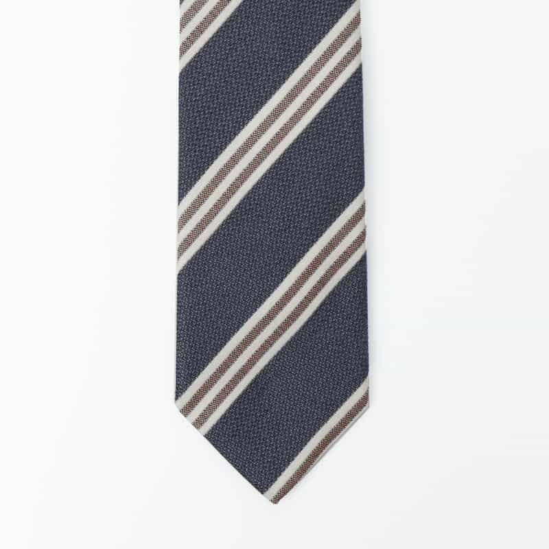 ALTEA ALTEA＜アルテア＞ ストライプ柄タイ NAVY