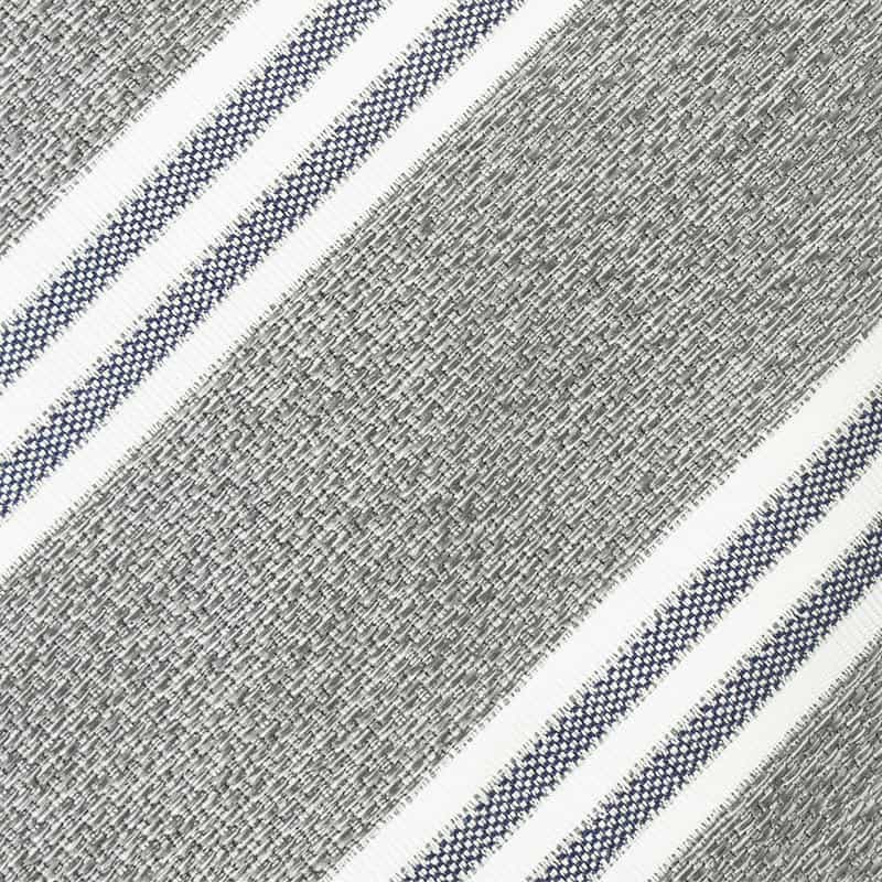 ALTEA ALTEA＜アルテア＞ ストライプ柄タイ GRAY