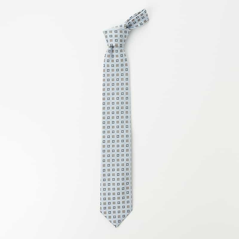 ALTEA ALTEA＜アルテア＞ 小紋柄タイ LIGHT BLUE