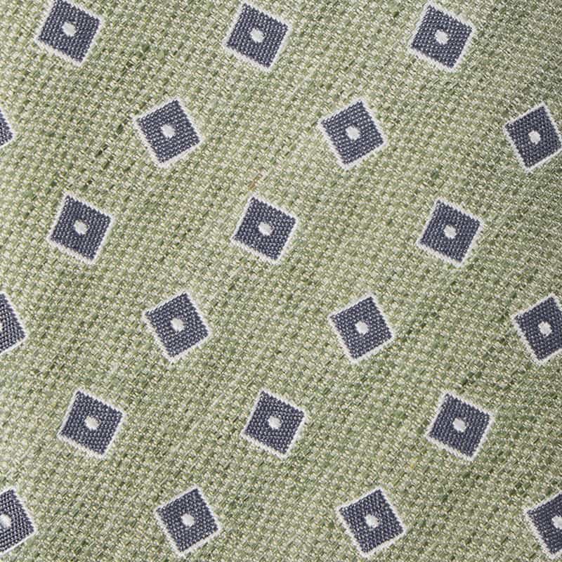 ALTEA ALTEA＜アルテア＞ スクエア柄タイ GREEN