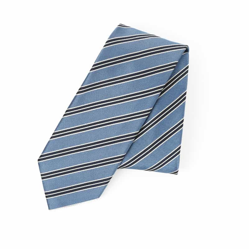 ALTEA ALTEA＜アルテア＞ レジメンタル柄タイ BLUE