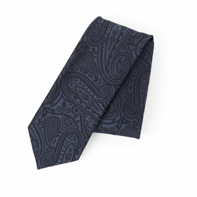 ALTEA ALTEA＜アルテア＞ ペイズリー柄タイ NAVY