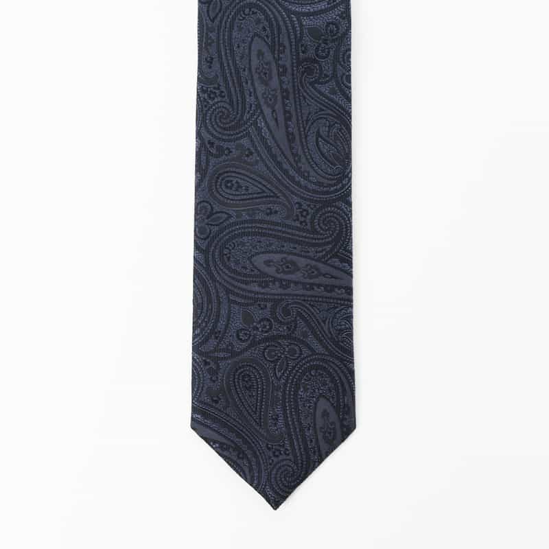 ALTEA ALTEA＜アルテア＞ ペイズリー柄タイ NAVY