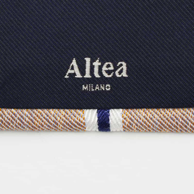 ALTEA ALTEA＜アルテア＞ ストライプ柄タイ YELLOW