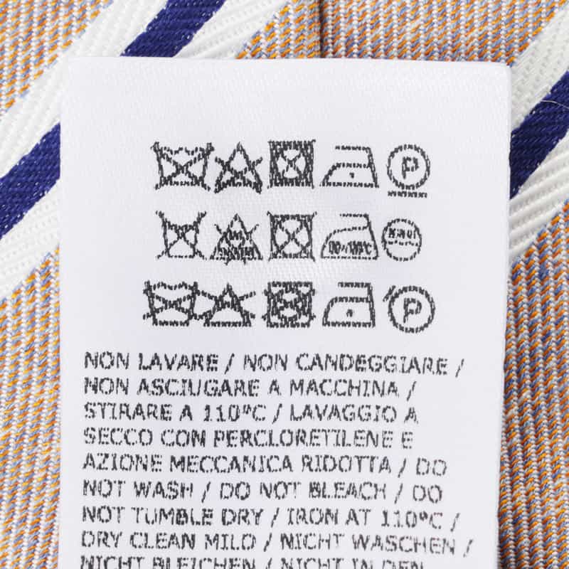 ALTEA ALTEA＜アルテア＞ ストライプ柄タイ YELLOW