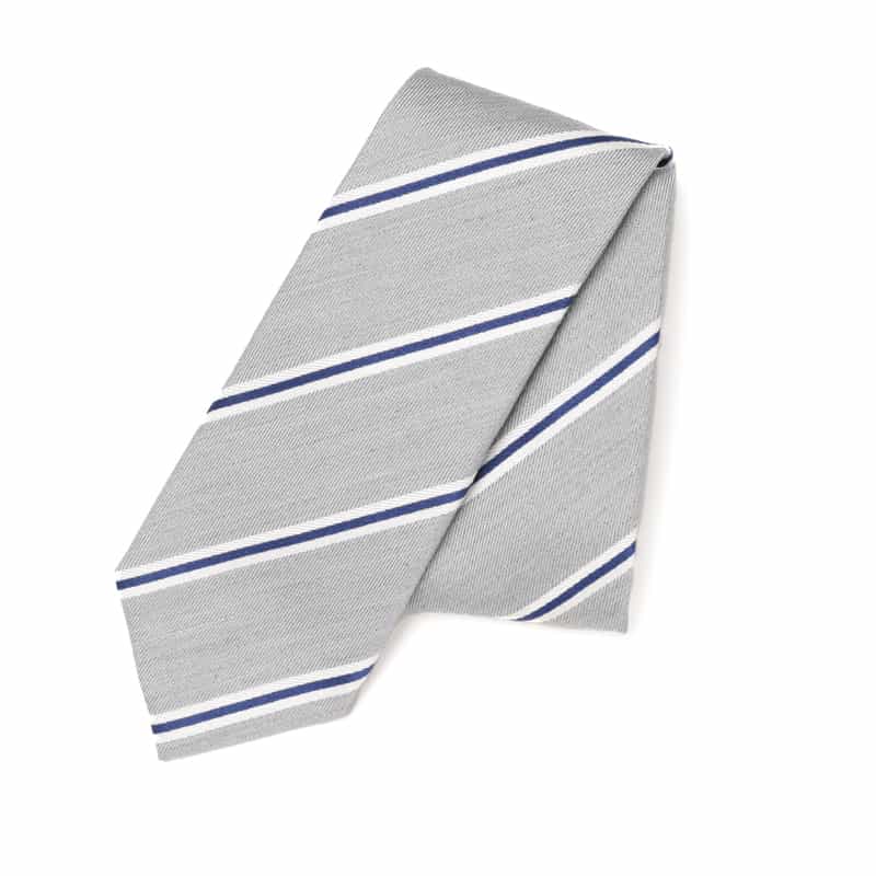 ALTEA ALTEA＜アルテア＞ ストライプ柄タイ GRAY