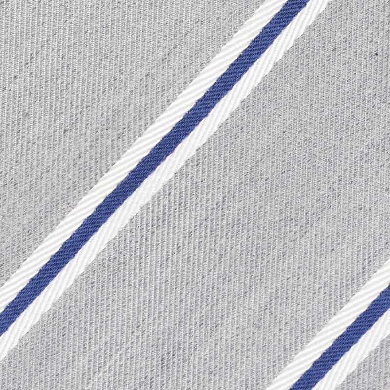 ALTEA ALTEA＜アルテア＞ ストライプ柄タイ GRAY