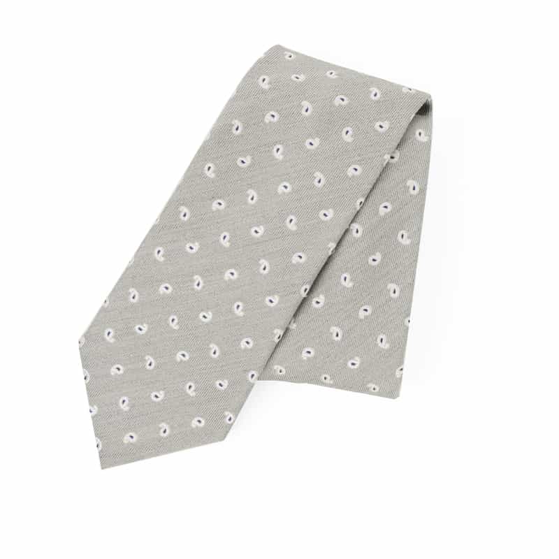 ALTEA ALTEA＜アルテア＞ ペイズリー柄タイ GRAY