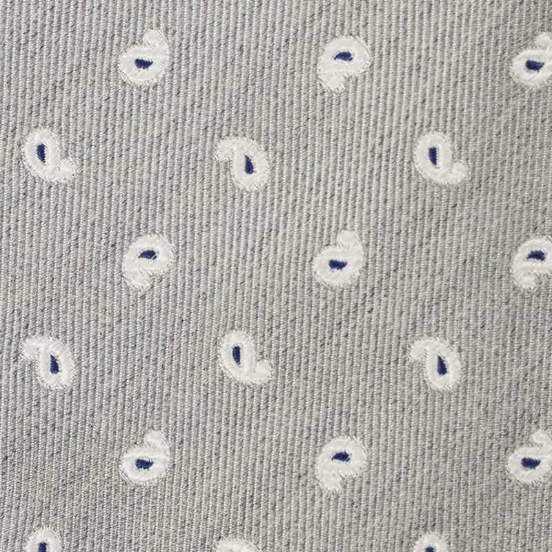 ALTEA ALTEA＜アルテア＞ ペイズリー柄タイ GRAY