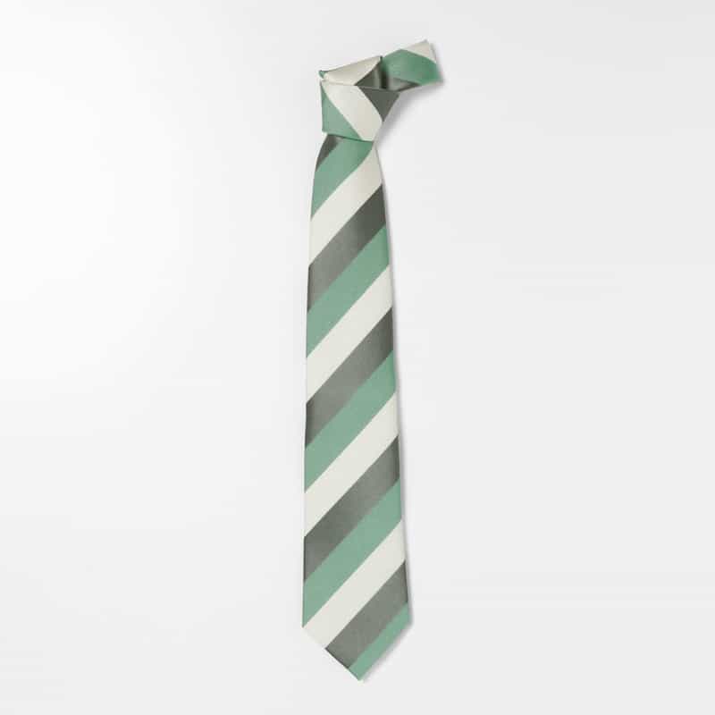 BARNEYS NEW YORK ストライプ柄タイ GREEN