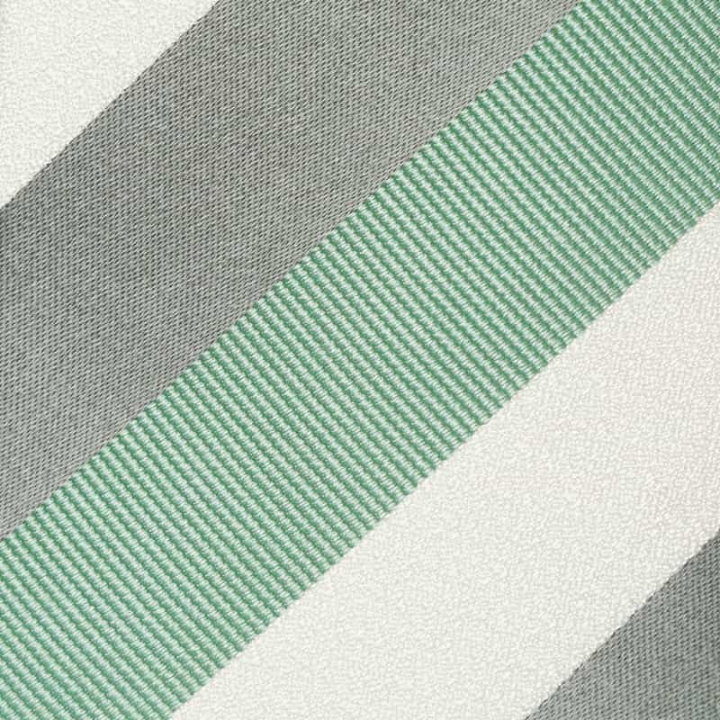 BARNEYS NEW YORK ストライプ柄タイ GREEN