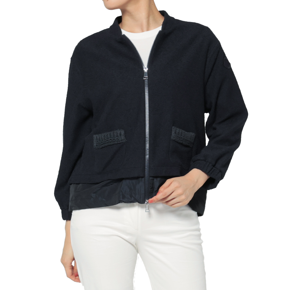 MONCLER ＜モンクレール＞ ジップアップカーディガン