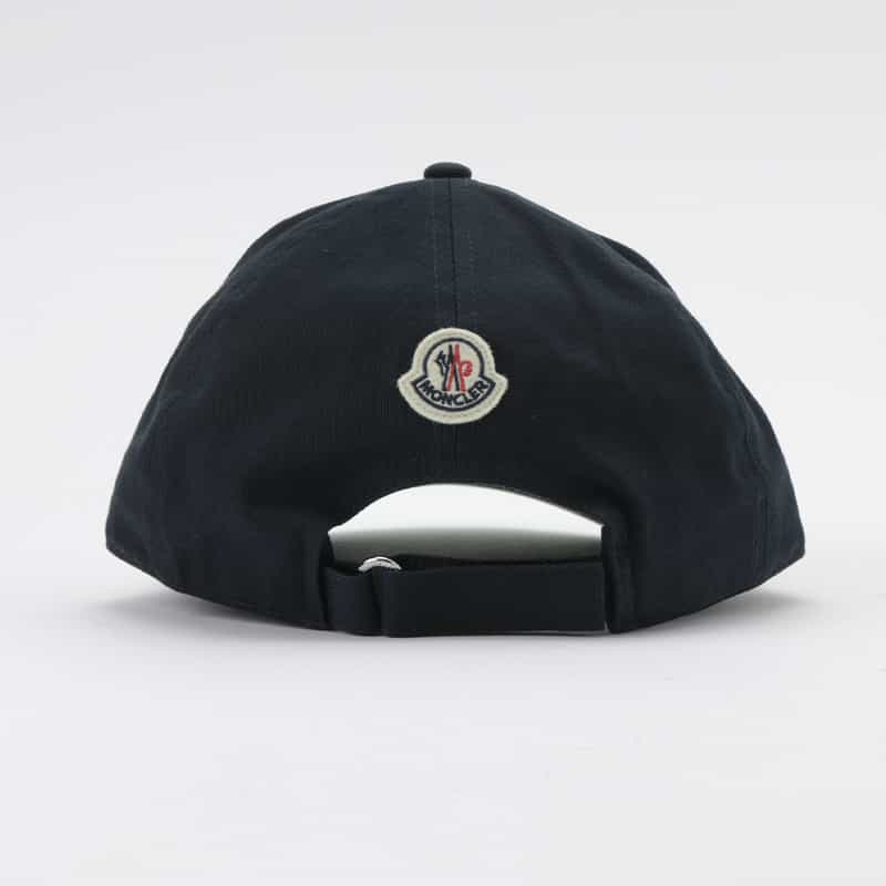 MONCLER MONCLER＜モンクレール＞ ロゴ入りベースボールキャップ NAVY