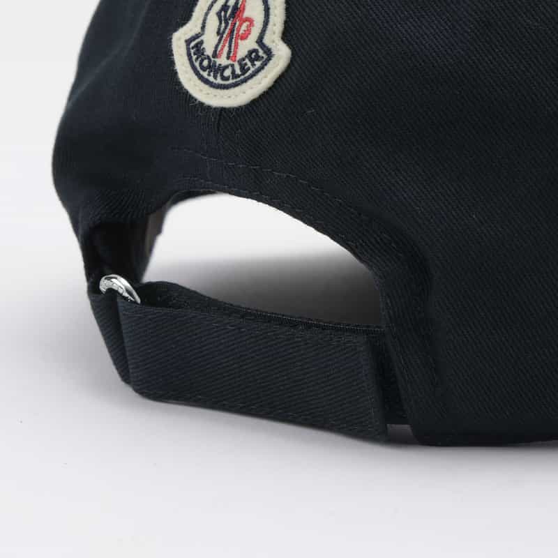 MONCLER MONCLER＜モンクレール＞ ロゴ入りベースボールキャップ NAVY