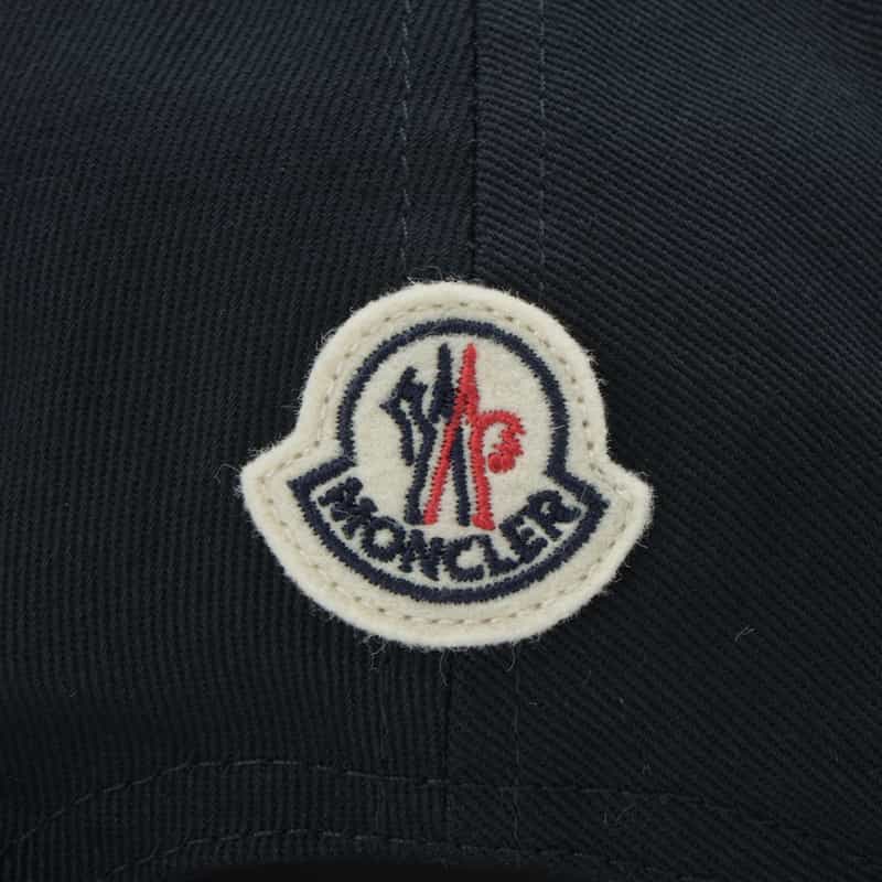 MONCLER MONCLER＜モンクレール＞ ロゴ入りベースボールキャップ NAVY