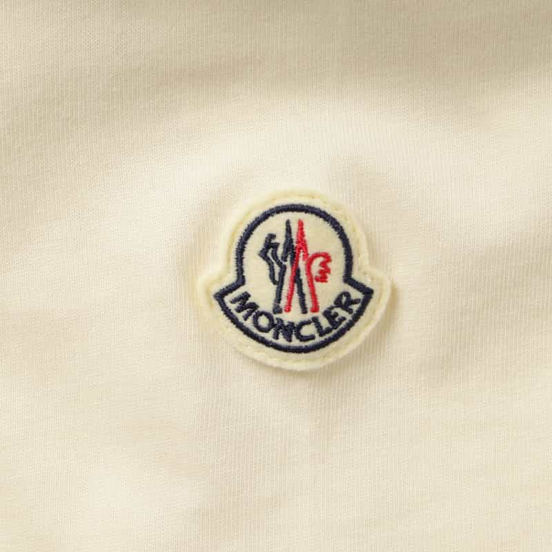 MONCLER MONCLER＜モンクレール＞ ロゴ入りTシャツ WHITE