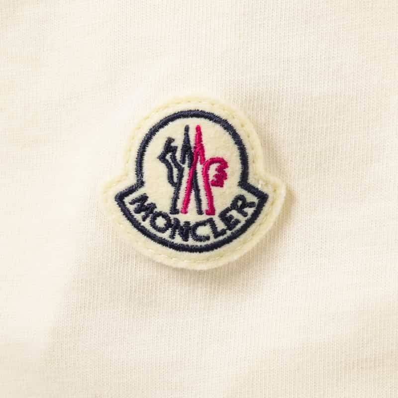MONCLER MONCLER＜モンクレール＞ ロゴ入りTシャツ WHITE